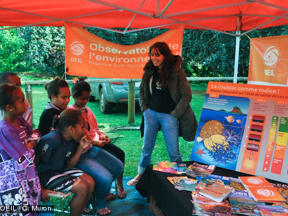 Foire des produits de Yaté le 8 juin 2013 Merci aux 70 participants pour leur visite sur le stand de l'OEIL