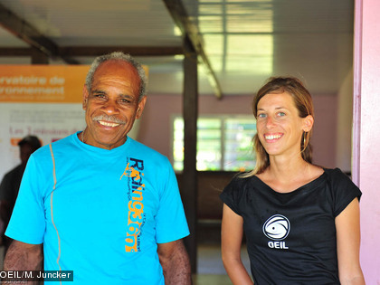 Antoine Cagnewa qui a permis, en relayant l’information, de rassembler un grand nombre de participants à la réunion